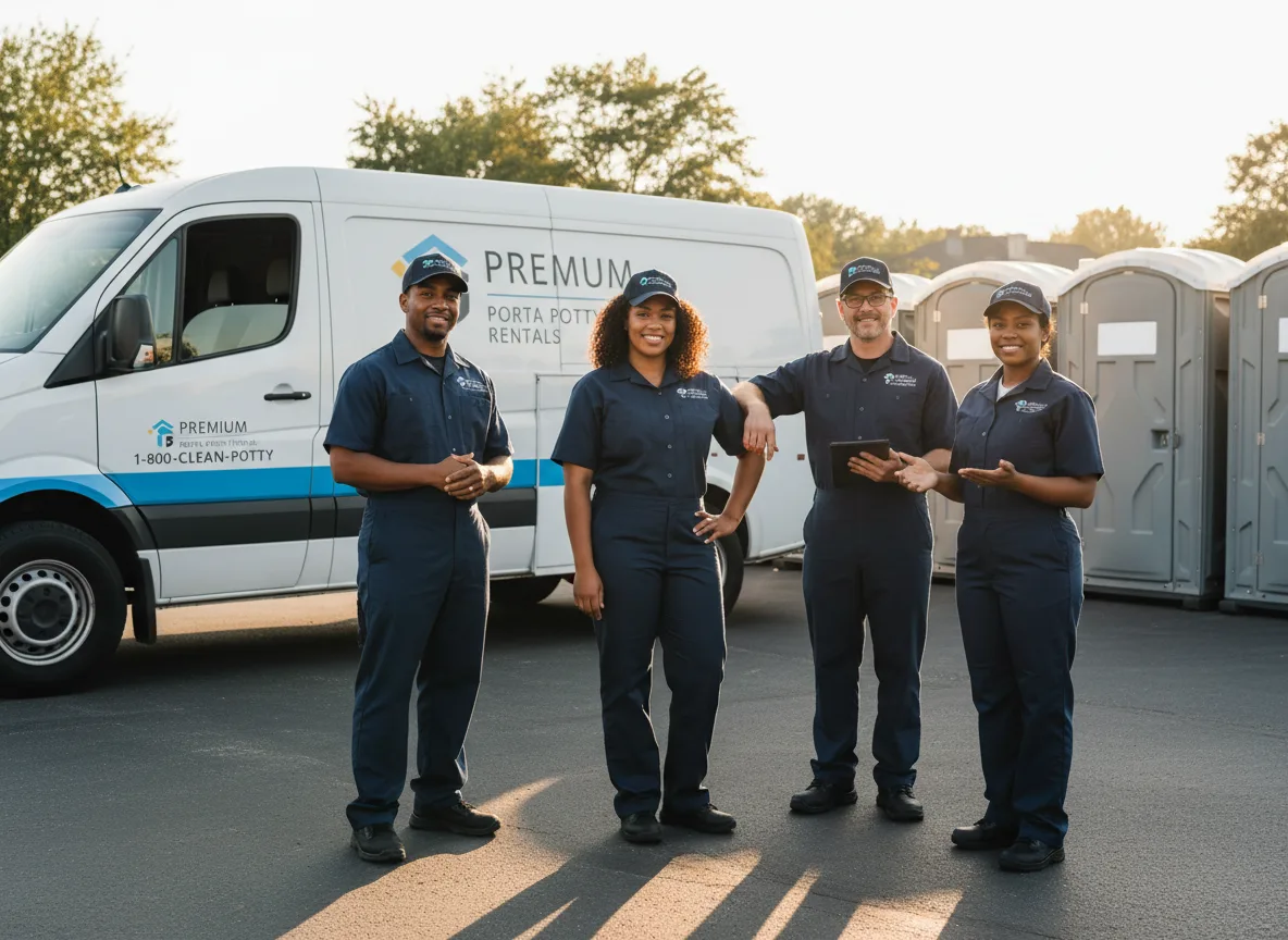 VIP Portable Toilets company in Chambersburg, IL